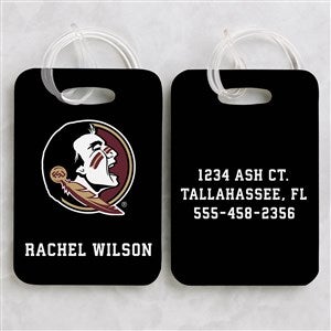 NCAA Florida State Seminoles Personalized Luggage Tag 2 Pc Set - 40296