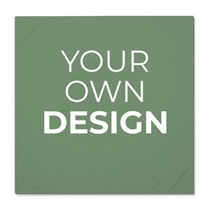 Design Your Own Personalized Baby Receiving Blanket - Sage Green - 40326-SG