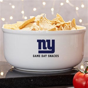 NFL New York Giants Personalized 5 Qt. Bowl - 40327-L