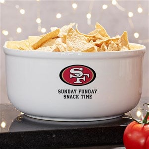 NFL San Francisco 49ers Personalized 5 Qt. Bowl - 40330-L