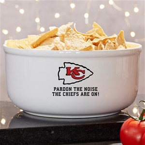 NFL Kansas City Chiefs Personalized 5 Qt. Bowl - 40335-L