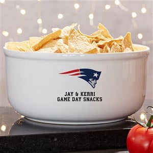 NFL New England Patriots Personalized 5 Qt. Bowl - 40336-L