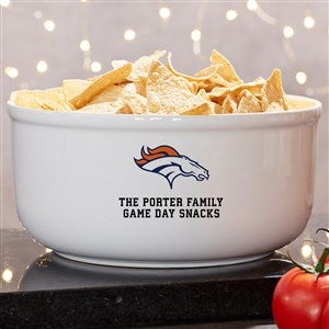 NFL Denver Broncos Personalized 5 Qt. Bowl - 40340-L