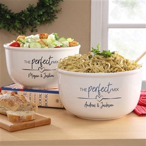 The Perfect Mix Personalized Serving Bowl - 40469