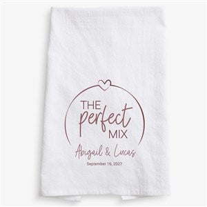 The Perfect Mix Personalized Tea Towel - 40472