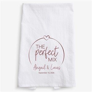 The Perfect Mix Personalized Tea Towel - 40472