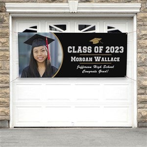 The Graduate Personalized Photo Banner - 30x72 - 40474-P