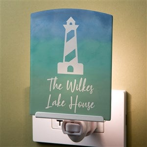 Seaside Watch Personalized Night Light - 40490