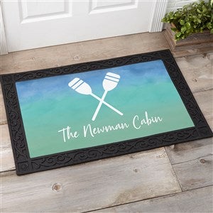 Seaside Watch Personalized Doormat- 20x35 - 40493-M