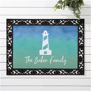 Seaside Watch Personalized Doormat- 18x27 - 40493