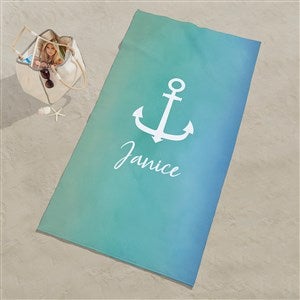 Seaside Watch Personalized 30x60 Beach Towel - 40498