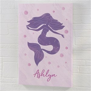 Personalized Canvas Prints - Mermaid Kisses - Medium - 40501-M