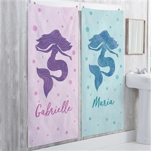 Personalized Bath Towel - Mermaid Kisses - Small - 40510