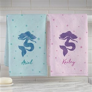 Mermaid Kisses Personalized Hand Towel - 40511