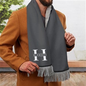 Lavish Last Name Personalized Sherpa Scarf - 40558-S