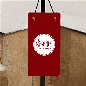 Design Your Own Personalized Outdoor Slate Plaque - Burgundy - 40590-BU