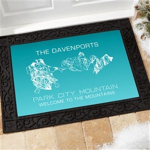 Mapsynergy Skimap™ Personalized Doormat- 18x27 - 40593