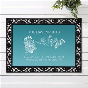 Mapsynergy Skimap™ Personalized Doormat- 18x27 - 40593