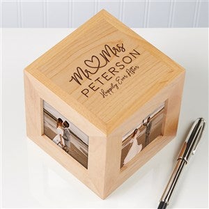 Infinite Love Engraved Wood Cube - 40597