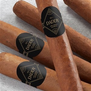 Top Shelf Dad Personalized Cigar Labels - 40613