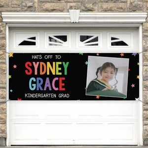 Kindergarten Graduation Personalized Photo Party Banner - 45x108 - 40738-L