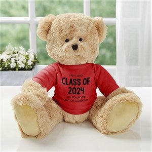 Kindergarten Graduation Personalized Teddy Bear- Red - 40788-R