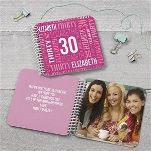 Repeating Birthday Soft Cover Personalized Mini Photo Book - 40835