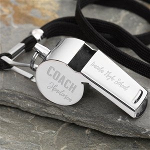 Thanks Coach Personalized Whistle - 40841