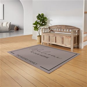 Entryway Collection Personalized 4’ x 5’ Area Rug - 40878-M