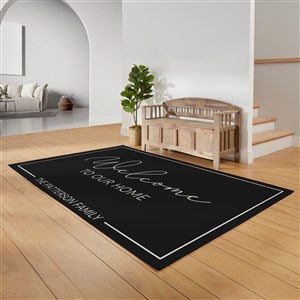 Entryway Collection Personalized 5’ x 8’ Area Rug - 40878-O