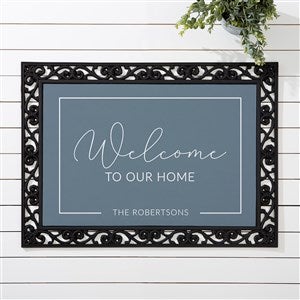 Modern Main Personalized Customized Doormat – Matterly