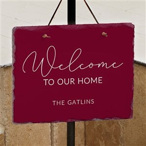 Entryway Collection Personalized Slate Plaque - 40885