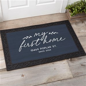 Our First Home Personalized Doormat- 20x35 - 40887-M