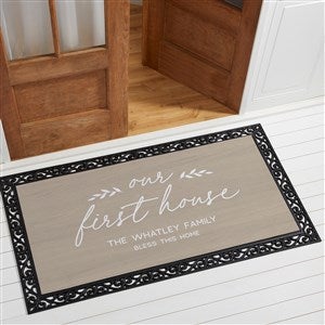 Our First Home Personalized Doormat- 24x48 - 40887-O