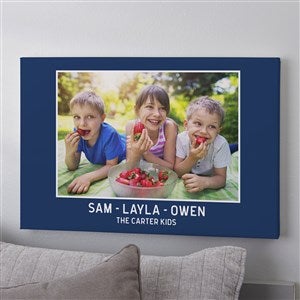 Photo Perfect Personalized Photo Canvas Print - 12" x 18" - 40893-12x18