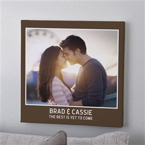 Photo Perfect Personalized Photo Canvas Print - 24" x 24" - 40893-24x24