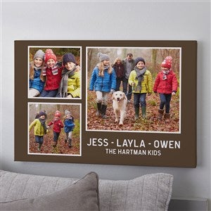 Photo Perfect 3 Personalized Photo Canvas Print - 12 x 18 - 40894-12x18