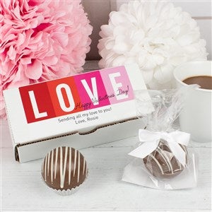 Personalized Hot Cocoa Box Gift Set - Chocolate - 40954D-C