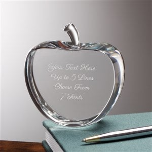 Engraved Message Crystal Keepsake - 40993