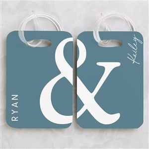 You & I Forever Personalized Luggage Tag 2 Pc Set - 41059