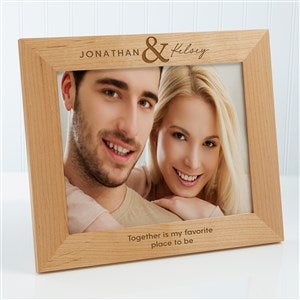You & I Forever Personalized Horizontal Frame - 8 x 10 - 41060-LH