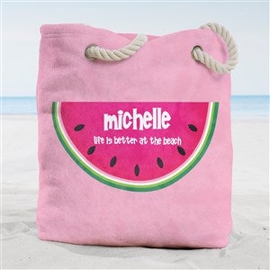 Slice of Summer Personalized Tote Bag- Large - 41113-L