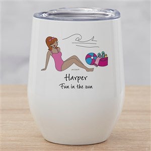 philoSophies® Summer Personalized Stainless Insulated Wine Cup - 41118