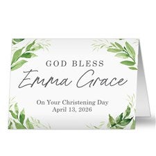Botanical Baby Personalized Greeting Card - 41279