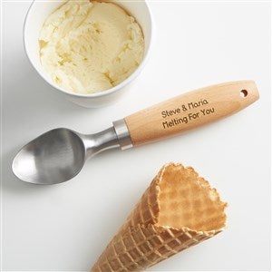 Sweet Couple Personalized Ice Cream Scoop - 41293