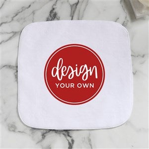 Design Your Own Personalized Washcloth- White - 41319-W