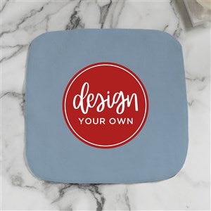 Design Your Own Personalized Washcloth- Slate Blue - 41319-SB