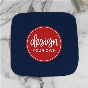 Design Your Own Personalized Washcloth- Navy Blue - 41319-NB