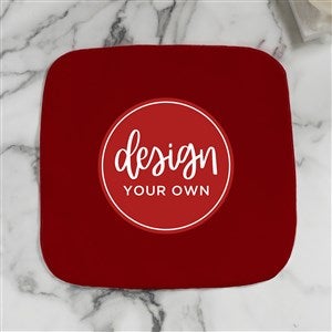 Design Your Own Personalized Washcloth- Burgundy - 41319-BU