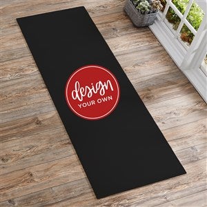 Design Your Own Personalized Yoga Mat- Black - 41329-BL